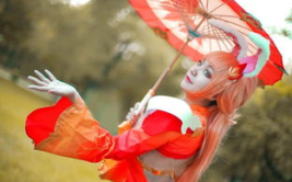 小姐姐角色扮演公孙离,公孙离的传奇人生